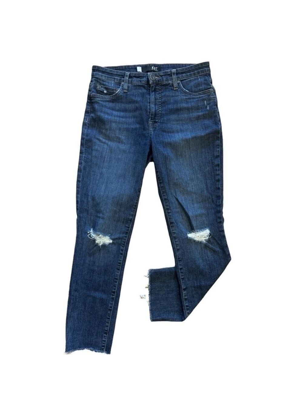 ✨👖 KUT FROM THE KLOTH High-Rise Fab Ab Reese Straight Ankle Jeans – Size 4 🔥💃